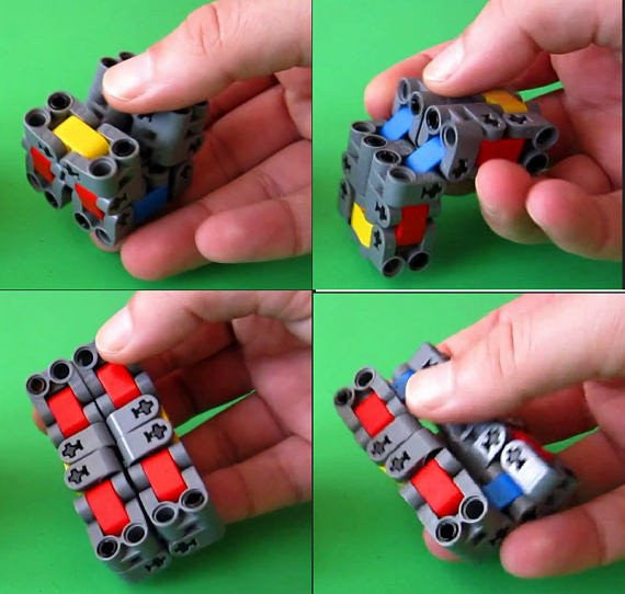 Fidget Cube built with Lego® bricks - Limited Edition