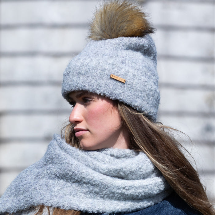 Finn Grey Beanie - Sweet Turns