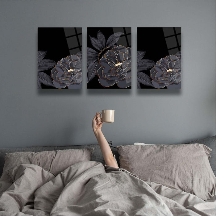 Flower Wall Decor - Artwork available at Dekadron for $299.90