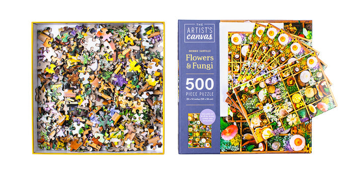 Flowers and Fungi Jigsaw Puzzle