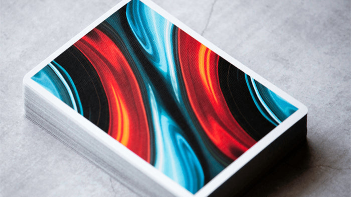 FLUID 2019 Edition Playing Cards by CardCutz Playing Cards by RarePlayingCards.com
