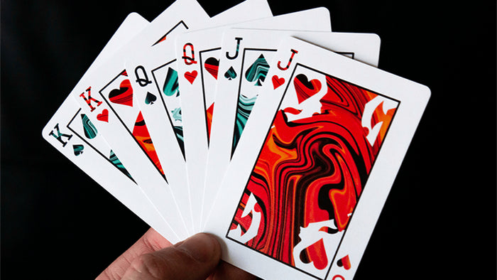 FLUID 2019 Edition Playing Cards by CardCutz Playing Cards by RarePlayingCards.com