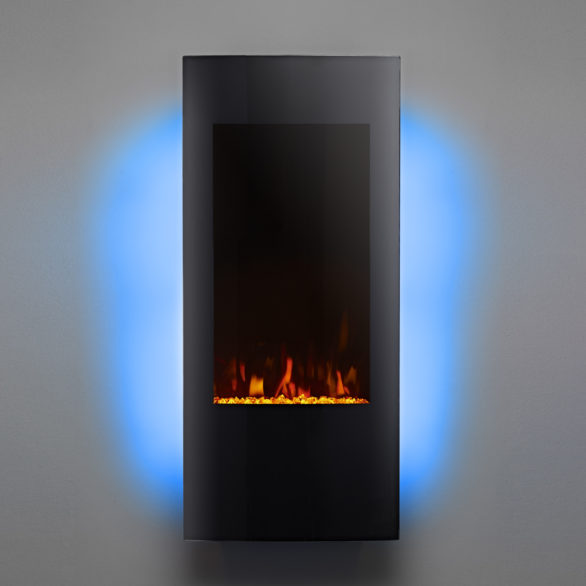FocalPoint LED Electric Fire Ebony Grand Black