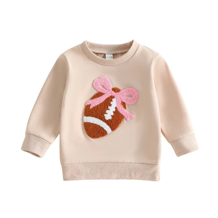 FOOTBALL Bowtie Sweatshirt