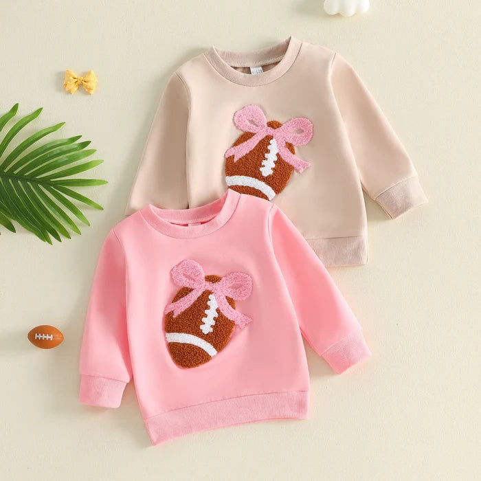 FOOTBALL Bowtie Sweatshirt