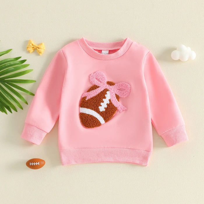 FOOTBALL Bowtie Sweatshirt