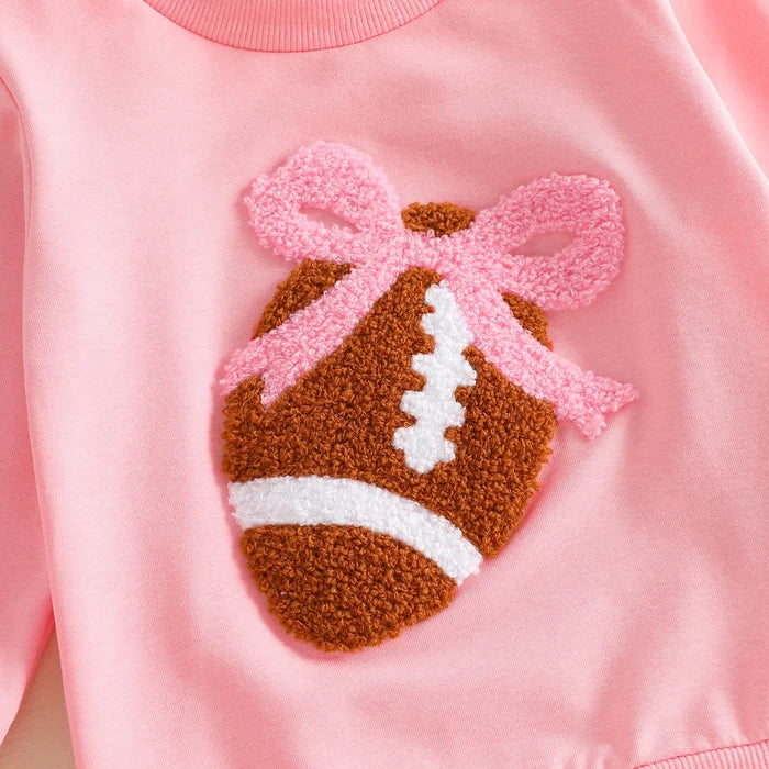 FOOTBALL Bowtie Sweatshirt