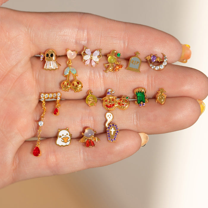 Forbidden Fruit Dangle Earrings