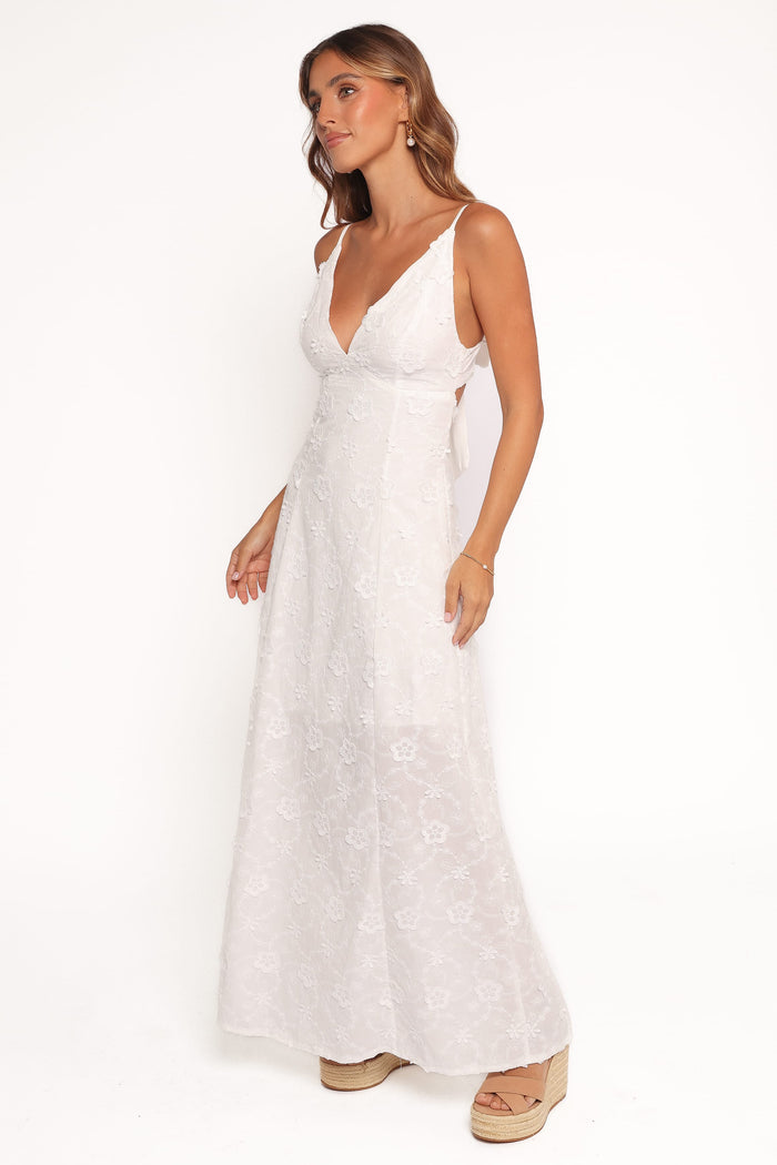 Petal and Pup USA DRESSES Ford Maxi Dress - White