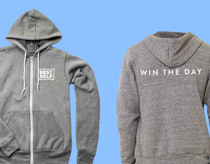 From the Vault - BestSelf Win The Day Hoodie BestSelf Co.