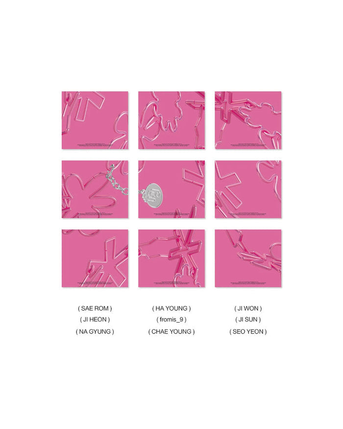 fromis_9 - UNLOCK MY WORLD (1ST ALBUM) [COMPACT VER.] (9 VERSIONS - RANDOM)