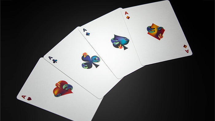 Furious Skull Playing Cards by Riffle Shuffle Playing Card Company