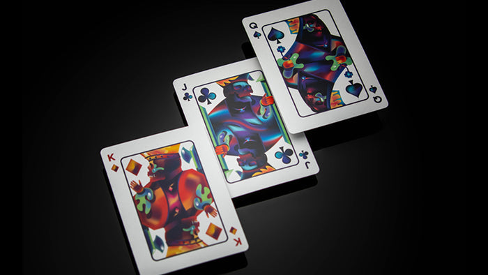 Furious Skull Playing Cards by Riffle Shuffle Playing Card Company