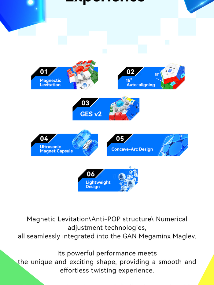 GAN Megaminx MagLev UV
