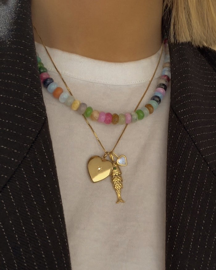 Garden Party Gemstone Necklace