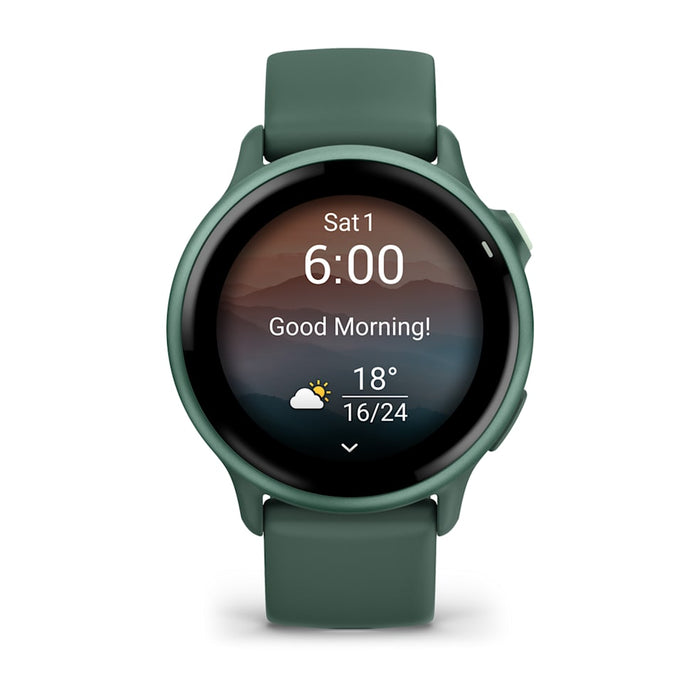 Garmin vívoactive 6 GPS Smartwatch-Jasper Green | 49-GAR-010-02985-02