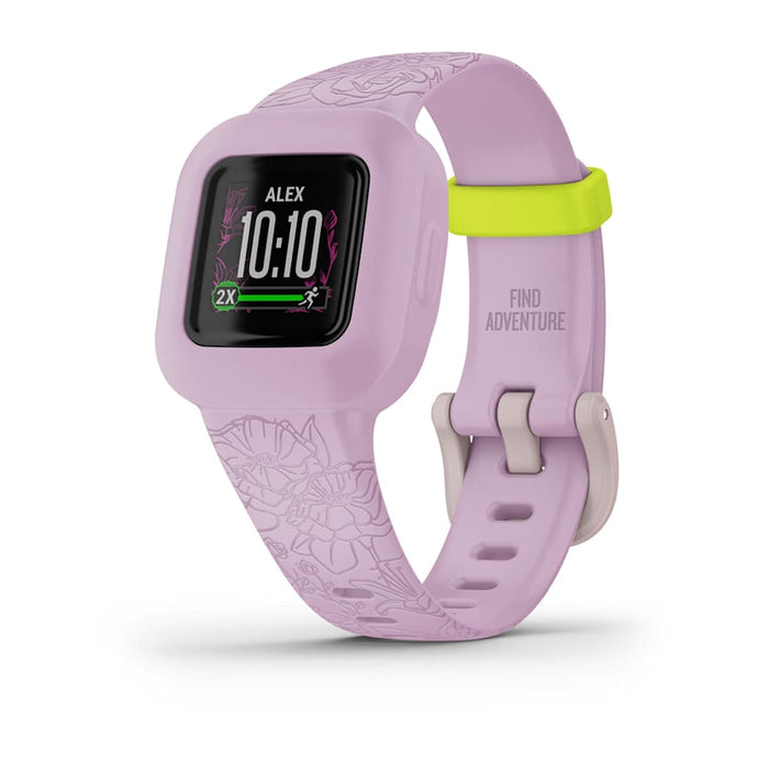 GARMIN VIVOFIT JR 3, WW - LILAC FLORAL Smart Watch – view 5