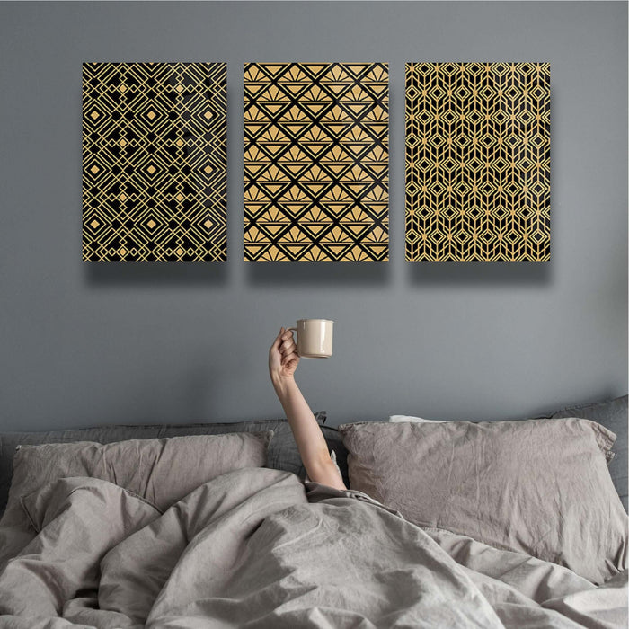 Geometric Design Wall Decor - Artwork available at Dekadron for $299.90