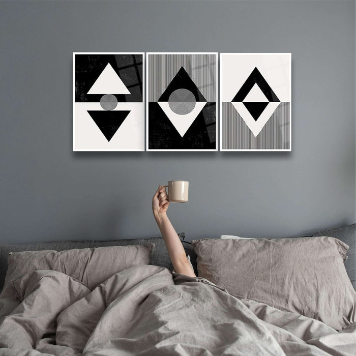 Geometric Design Wall Decor - Artwork available at Dekadron for $299.90