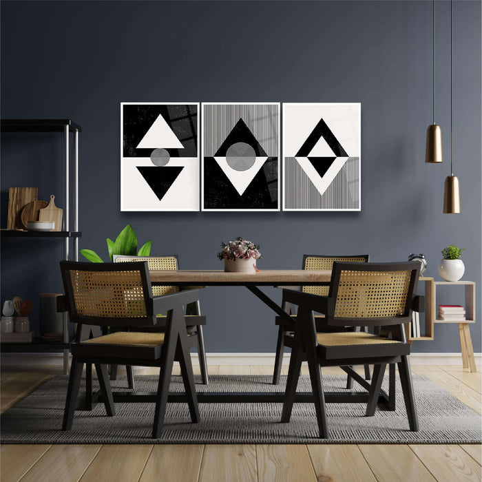 Geometric Design Wall Decor - Artwork available at Dekadron for $449.90