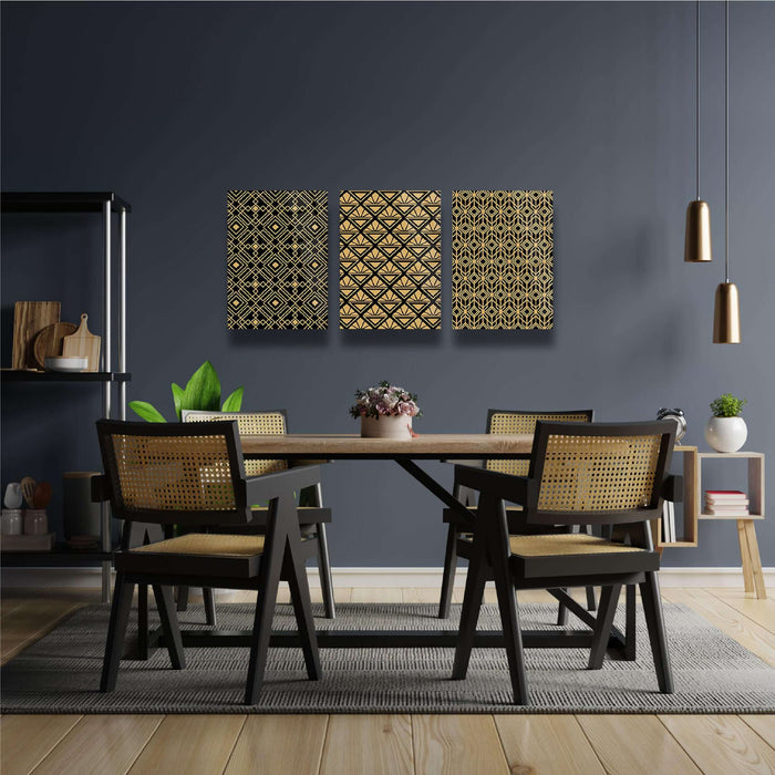 Geometric Design Wall Decor - Artwork available at Dekadron for $449.90