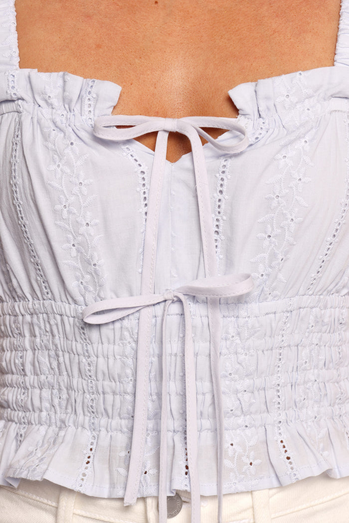 Petal and Pup USA TOPS Giran Top - Cashmere Blue