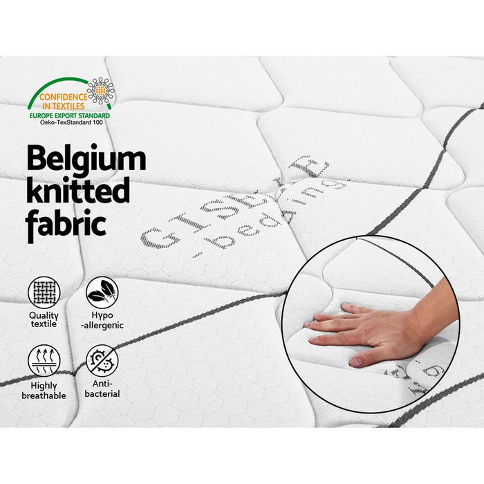 Giselle Bedding 16cm Mattress Medium Firm Queen -Home Living Store - -