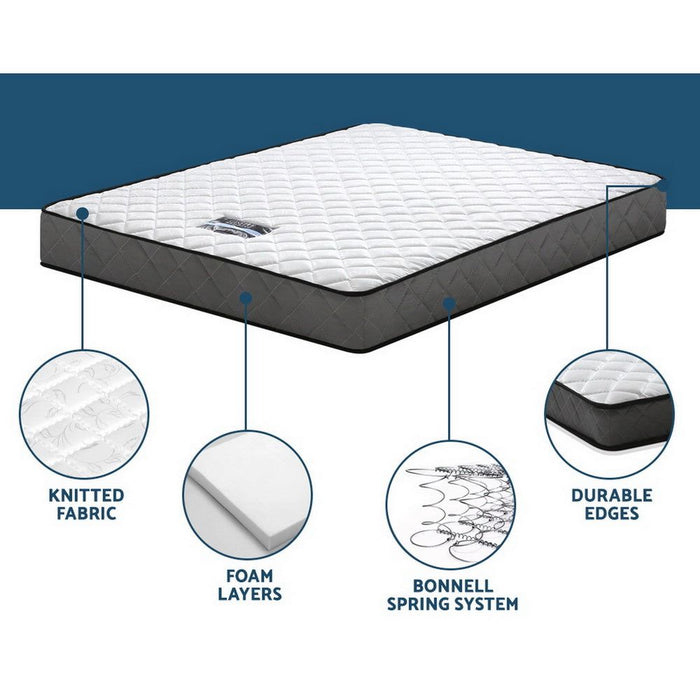 Giselle Bedding 16cm Mattress Tight Top King Single -Home Living Store - -