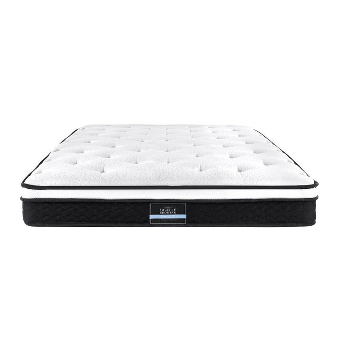 Giselle Bedding 21cm Mattress Euro Top King Single -Home Living Store - -