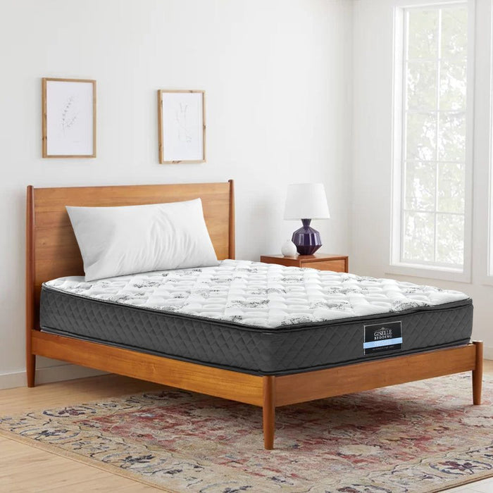 Giselle Bedding 24cm Mattress Pillow Top Single -Home Living Store - -
