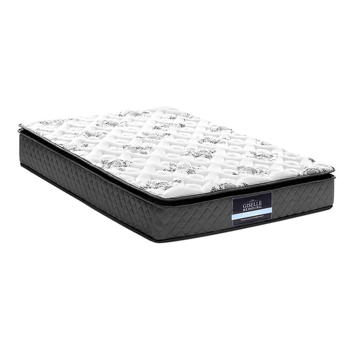 Giselle Bedding 24cm Mattress Pillow Top Single -Home Living Store - -
