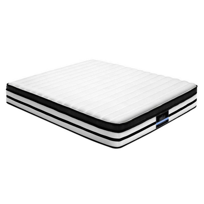 Giselle Bedding 27cm Mattress Euro Top Queen -Home Living Store - -