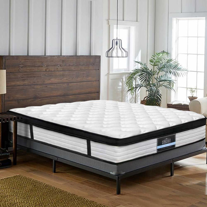Giselle Bedding 31cm Mattress Euro Top Double -Home Living Store - -