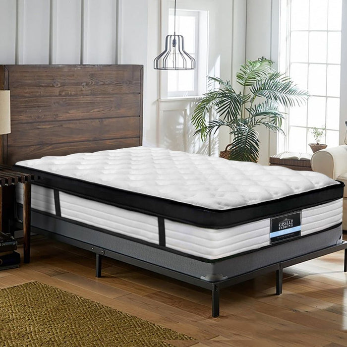 Giselle Bedding 31cm Mattress Euro Top Single -Home Living Store - -