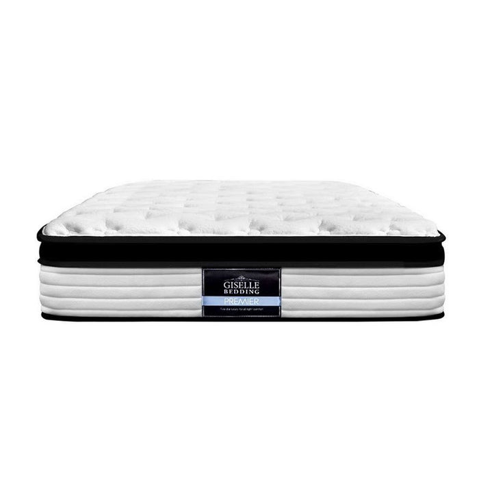 Giselle Bedding 31cm Mattress Euro Top Single -Home Living Store - -