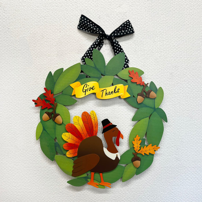Give Thanks Banner Magnet (6.5"w)