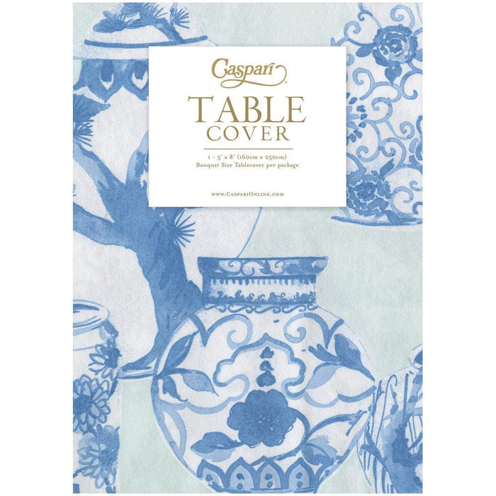Glazed Porcelain Celadon Paper Linen Table Covers.
