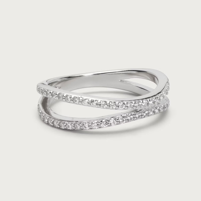Glow me ring in Silver