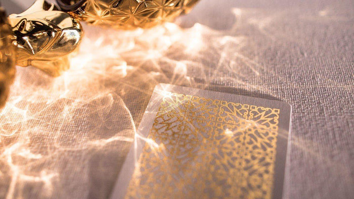 Gold Madison Revolvers Playing Cards by Ellusionist
