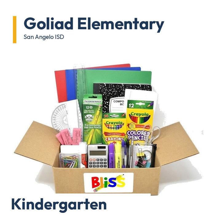 Goliad Elementary - Kindergarten