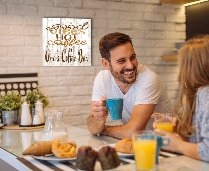 coffee design hanging signs
