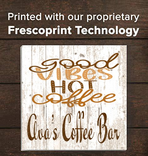coffee sign with name