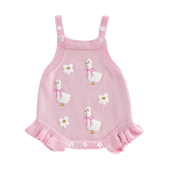 GOOSE Knitted Romper
