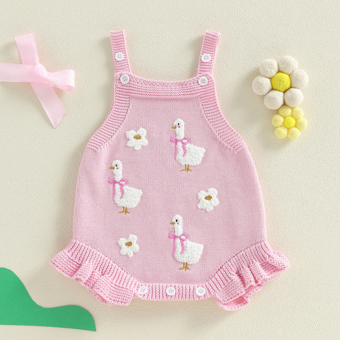 GOOSE Knitted Romper