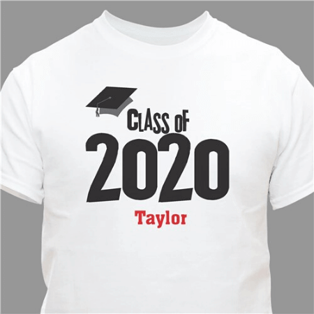 Graduation Cap Class Of Personalized Graduation T-shirt