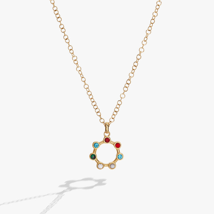 Grandma Hidden Message Acrostic Necklace