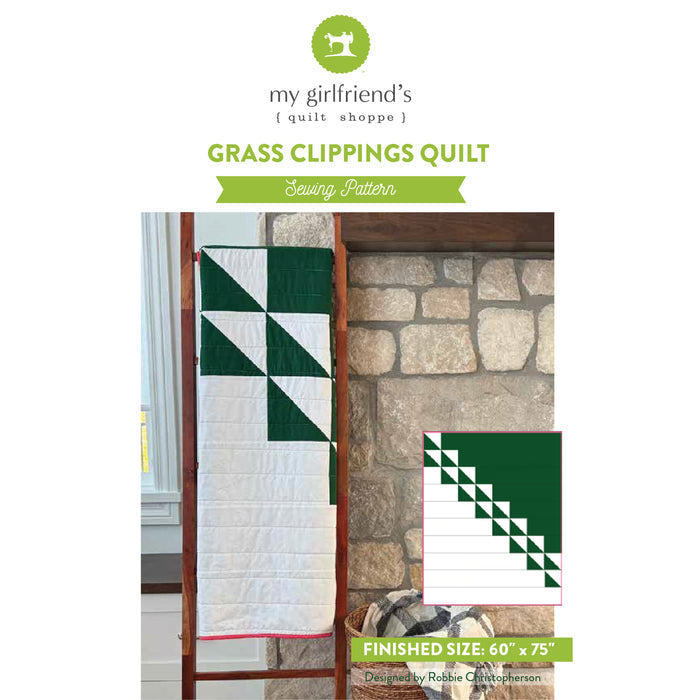 Grass Clippings Quilt (Downloadable Sewing Pattern)