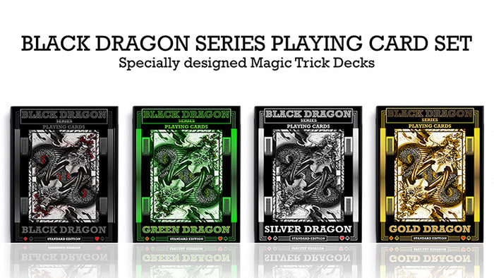 Green Dragon Playing Cards Playing Cards by RarePlayingCards.com