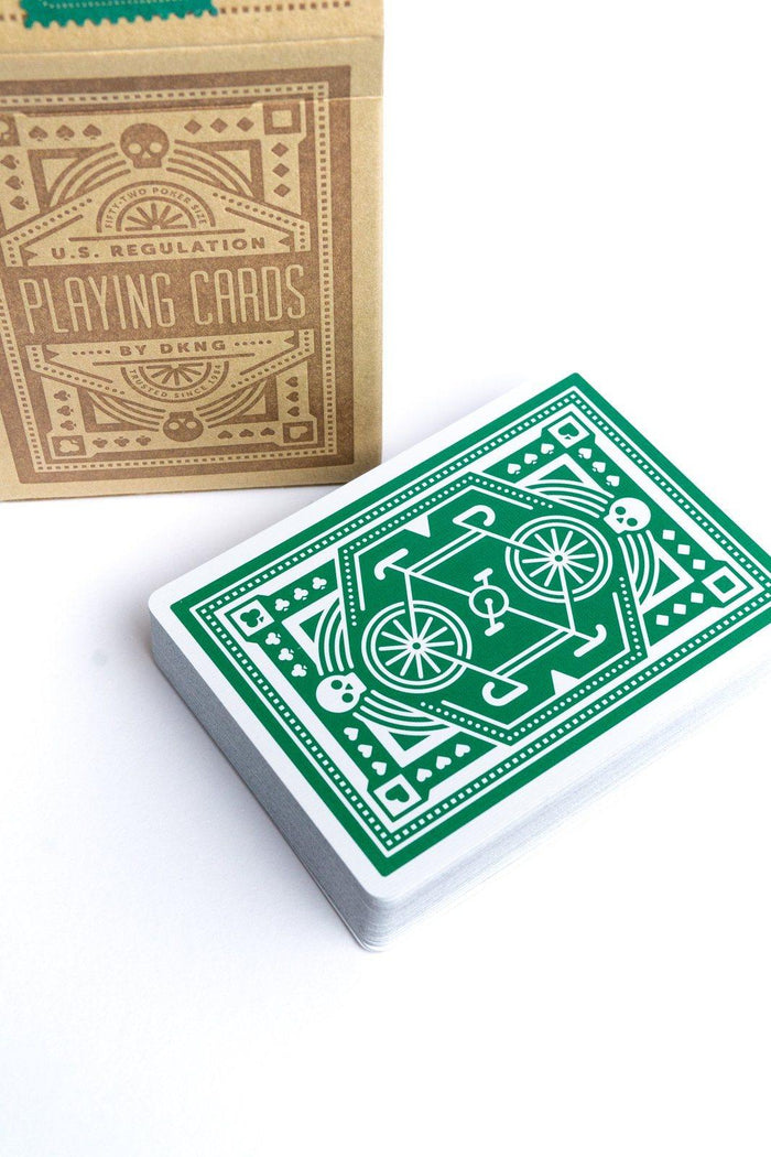 Green Wheel Limited Edition Playing Cards by Art of Play