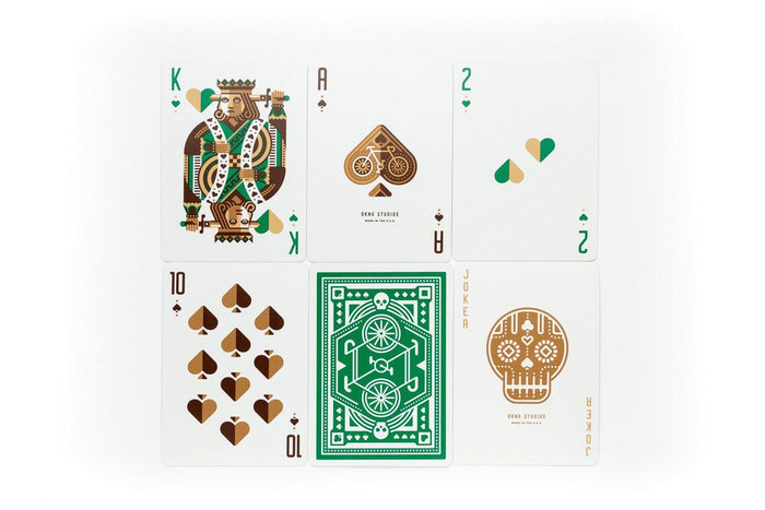 Green Wheel Limited Edition Playing Cards by Art of Play